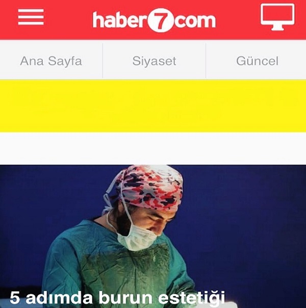 Haber7.com Sayfalarına Konuk Olduk