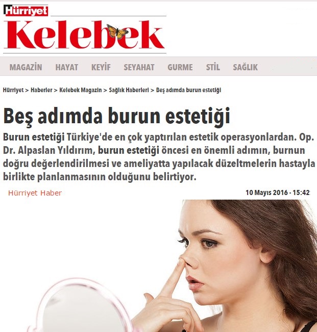 Hürriyet Sayfalarına Konuk Olduk